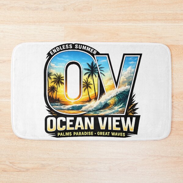 Item preview, Endless Summer Ocean View Tropical Sunset Typography Paradise Vibes designed and sold by Thread-Riot.