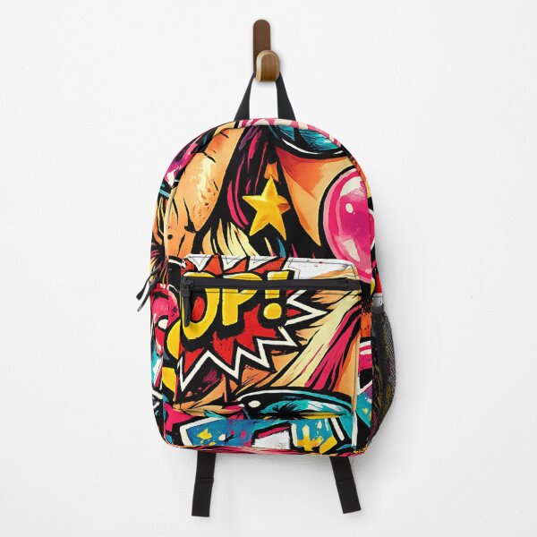 Item preview, Pop Culture Bubblegum Girl Graffiti Collage Acid Graphic Neon Glam designed and sold by Thread-Riot.