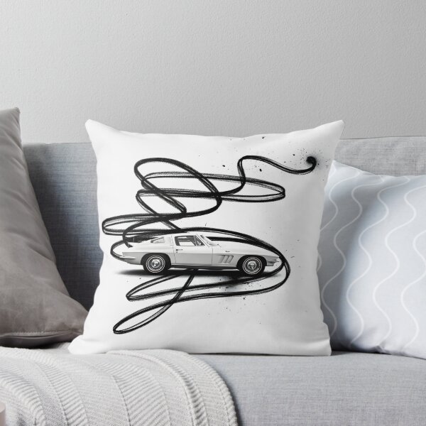 Item preview, Corvette Stingray Classic Poster – Vintage American Sports Car Art designed and sold by Motorline44.