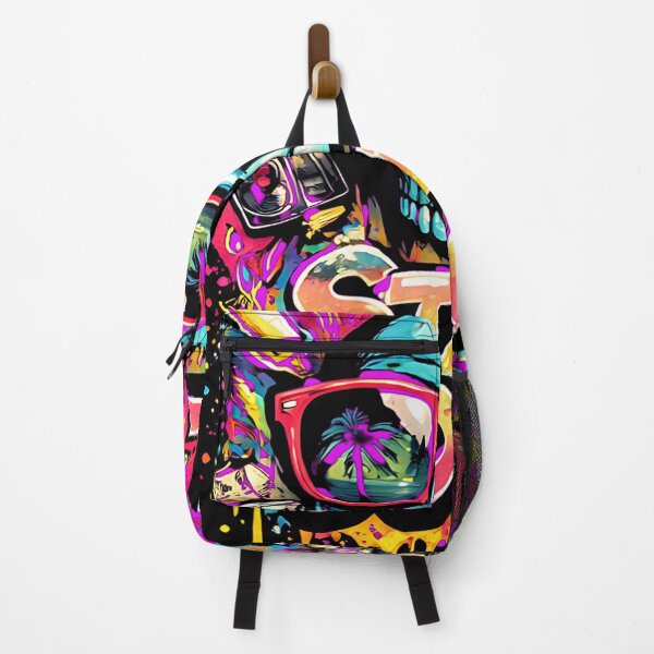 Item preview, Stay Cool Skull Graffiti Pop-Art Acid Graphic Neon Rebel designed and sold by Thread-Riot.