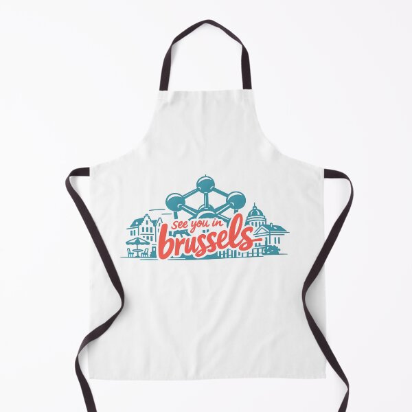 Item preview, Nos vemos en Bruselas Travel Art designed and sold by postmarkpaw.