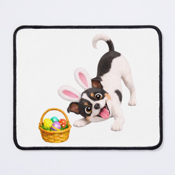 Item preview, Easter Japanese Terrier Dog designed and sold by Sillytoe.
