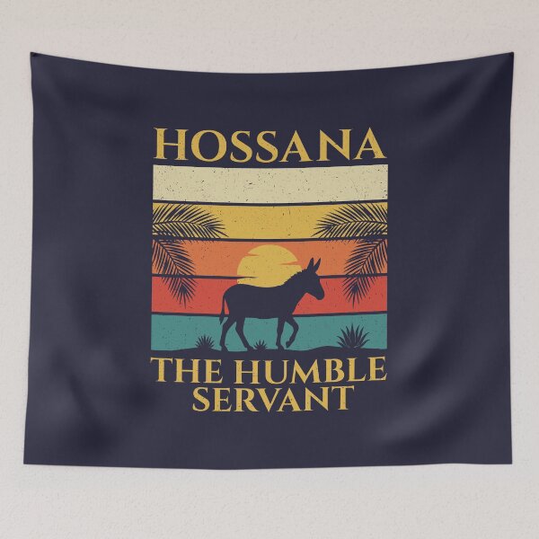 Item preview, Tribute to the Easter Donkey Hossana designed and sold by NeonTeePrint.