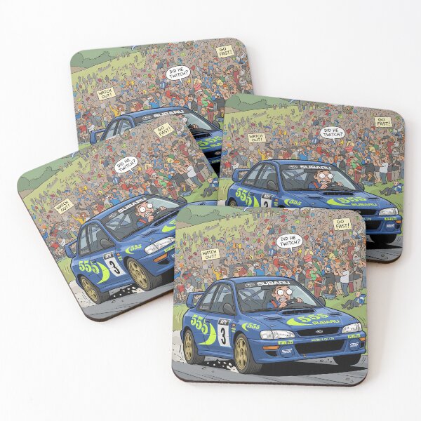 Item preview, Subaru Impreza WRC Cartoon designed and sold by Racing Art Store.
