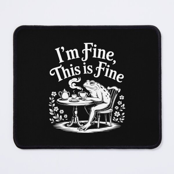 Item preview, I’m Fine, This Is Fine designed and sold by theartfulaspie.