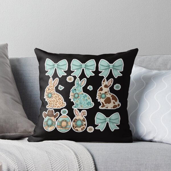 Item preview, Cowgirl Easter Bunny stickers, Western Easter stickers, Western Easter Bunny stickers, Coquette Cowgirl Easter stickers, Country Easter stickers, Laptop Decal, Water Resistant Vinyl designed and sold by DesignDenDo ⭐⭐⭐⭐⭐.