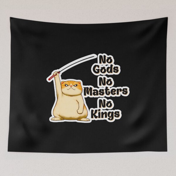 Item preview, Kuorin Brightfang - No Gods, No Masters, No Kings designed and sold by Newdlebobs.