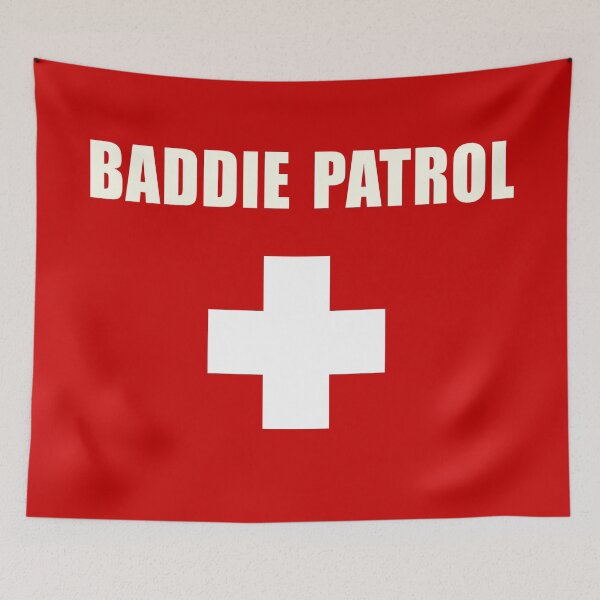 Item preview, Lifeguard Baddie Beach Patrol Meme designed and sold by GothicBohemian.