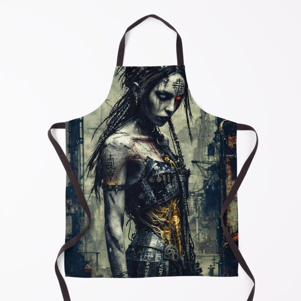 Item preview, Cyberpunk Figure With Mechanical Components Exposed designed and sold by Insomnia Art Designs.