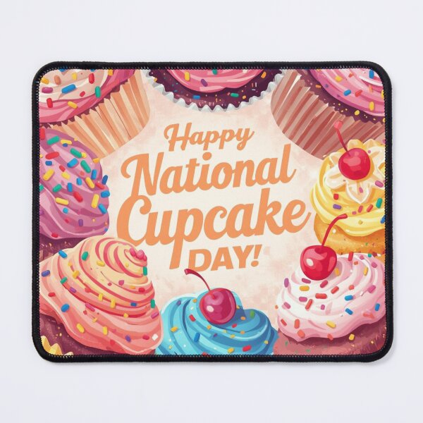 Item preview, Happy National Cupcake Day designed and sold by LewpyG.
