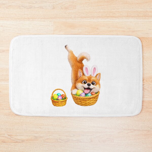Item preview, Easter Korean Jindo Dog designed and sold by Sillytoe.