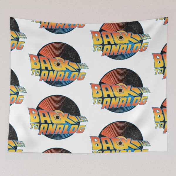 Item preview, Back to Analog — Vintage Vinyl Record designed and sold by Nacho Average Designs.