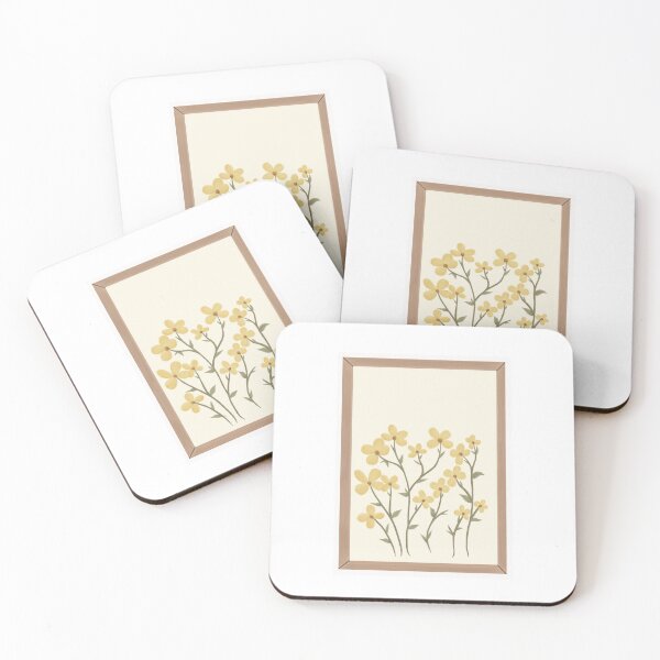 Item preview, Yellow flowers framed designed and sold by Dawns-Designs.