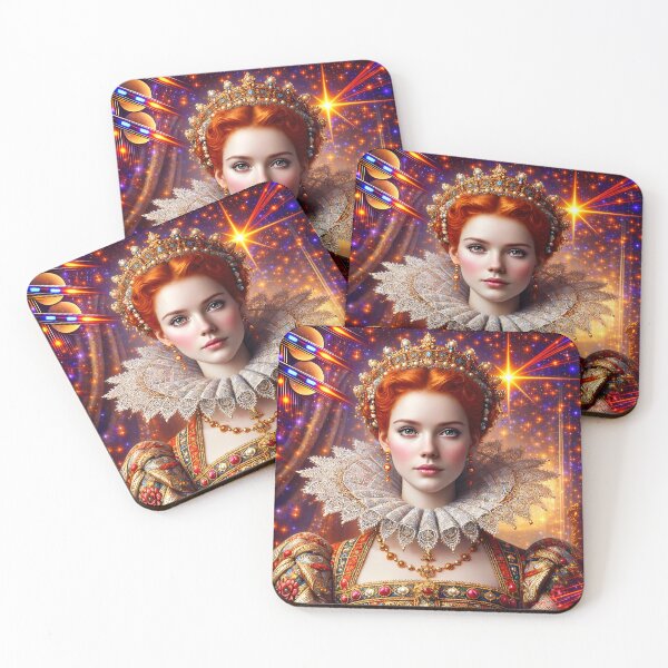 Item preview, Queen Elizabeth I – Futuristic Tudor Queen designed and sold by EASNFTCOL.