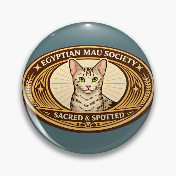 Item preview, Emblema vintage de la Sociedad Mau Egipcia designed and sold by postmarkpaw.
