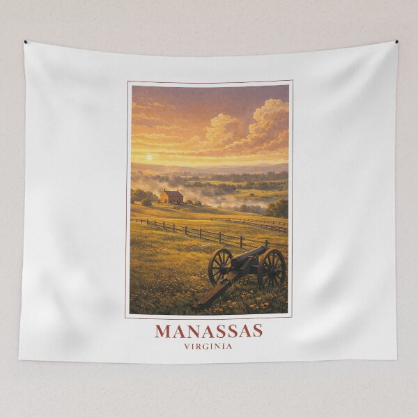 Item preview, Manassas, Virginia, Memorible Tourist Souvenier designed and sold by nikkolaus.