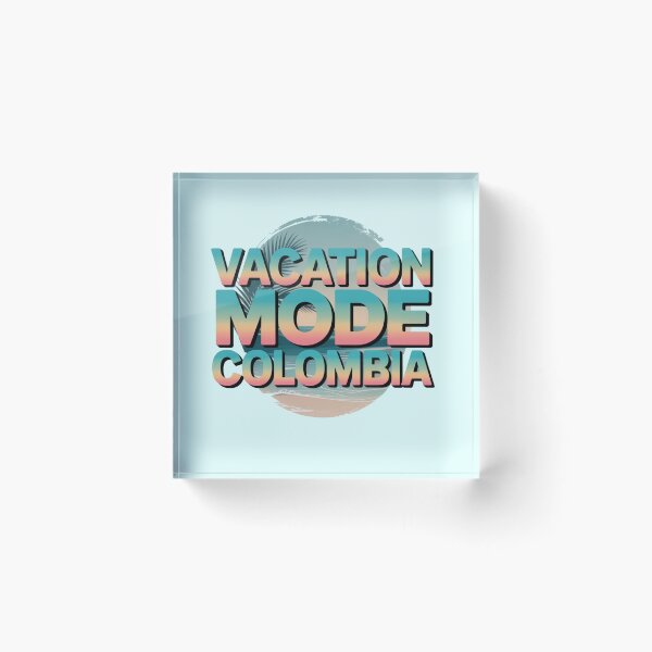 Item preview, Vacation Mode Colombia  Tropical Travel Summer Paradise Vibes designed and sold by Nzgiftsandmore.