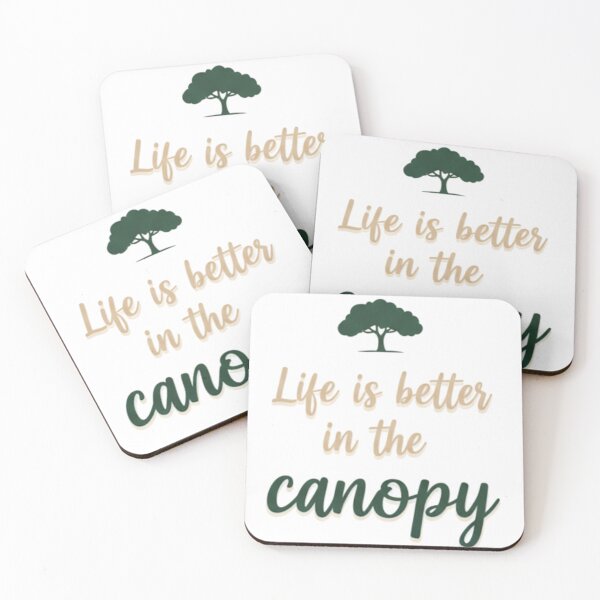 Item preview, Life is Better in the Canopy – Arborist Quote Shirt & Sticker Design designed and sold by yadine.