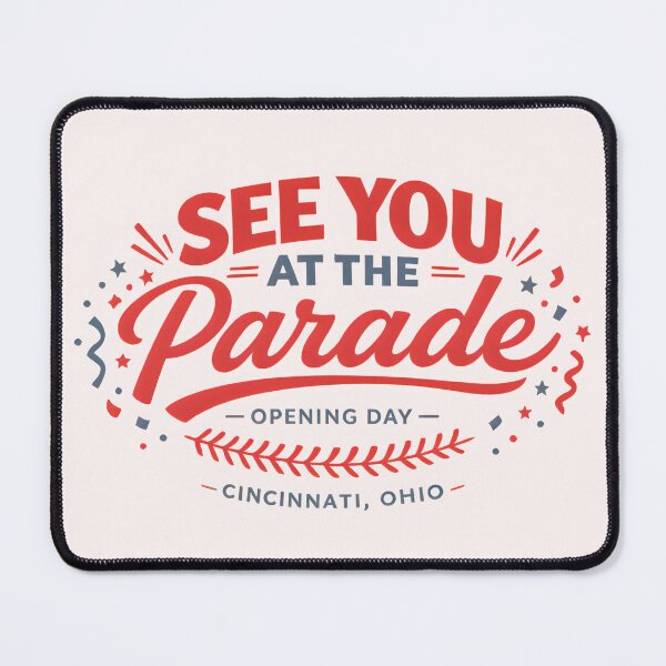 Item preview, See You at the Parade Opening Day designed and sold by postmarkpaw.