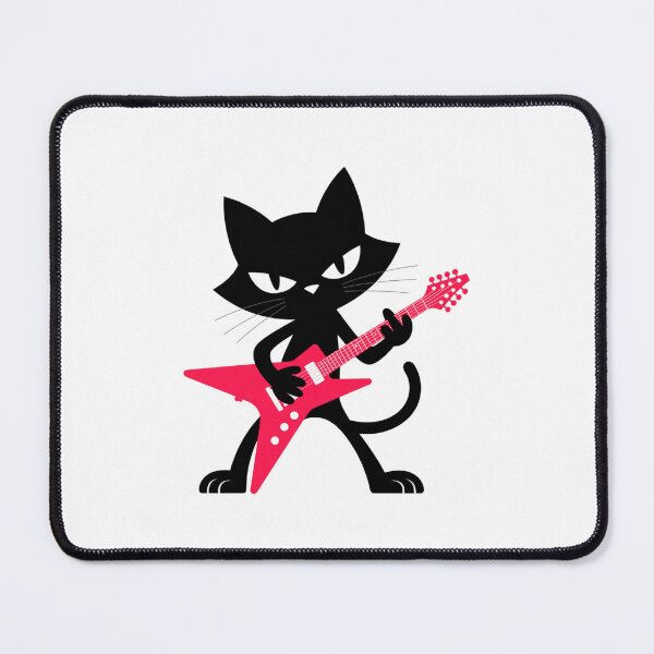 Item preview, Electric Guitar Cat Classic T-shirt Essential T-shirt designed and sold by PaulaArtworks.