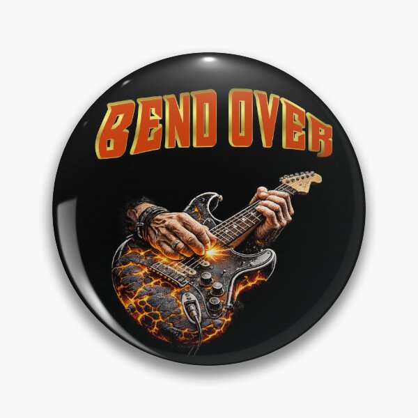 Item preview, Bend Over - Rock Guitar Lava Design designed and sold by SouthVibeDesign.