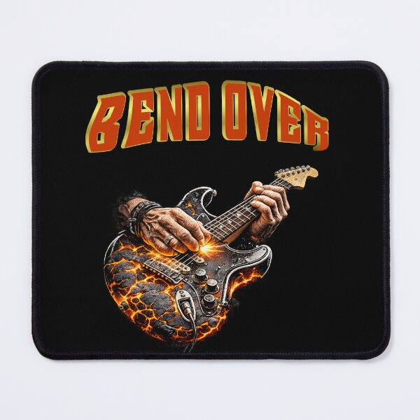 Item preview, Bend Over - Rock Guitar Lava Design designed and sold by SouthVibeDesign.