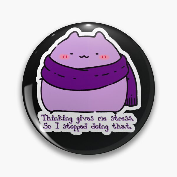 Item preview, Blip Wobblewink - Thinking gives me stress. designed and sold by Newdlebobs.
