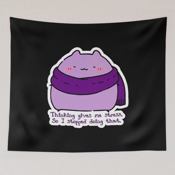 Item preview, Blip Wobblewink - Thinking gives me stress. designed and sold by Newdlebobs.