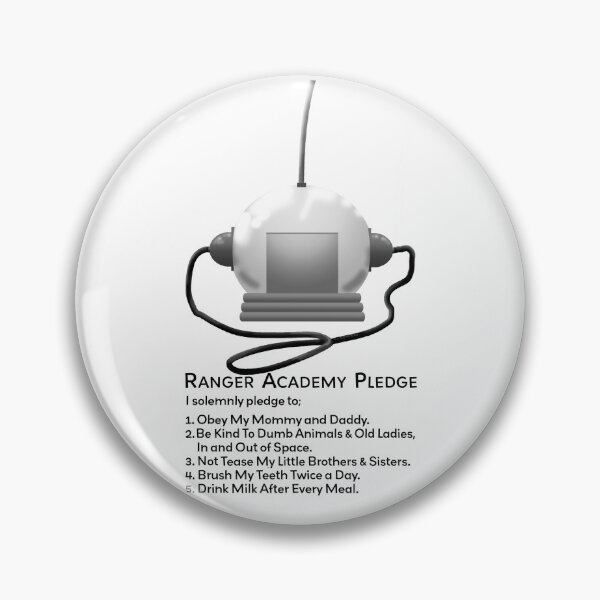 Item preview, Ranger Academy Pledge designed and sold by Normbot2000.