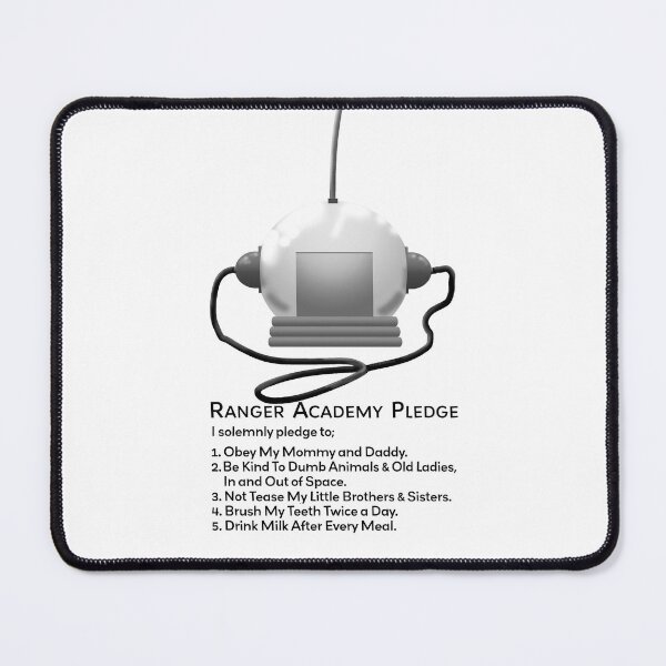 Item preview, Ranger Academy Pledge designed and sold by Normbot2000.