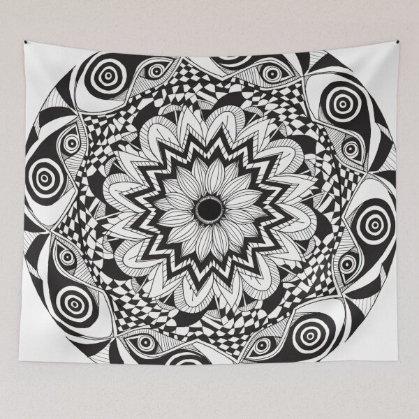 Item preview, Intricate Bohemian Mandala Design - Sacred Geometry Zen Floral Pattern designed and sold by Anime9122.
