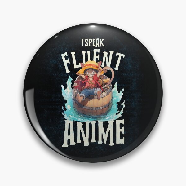 Item preview, I Speak Fluent Anime Action Anime designed and sold by PTMerchco.