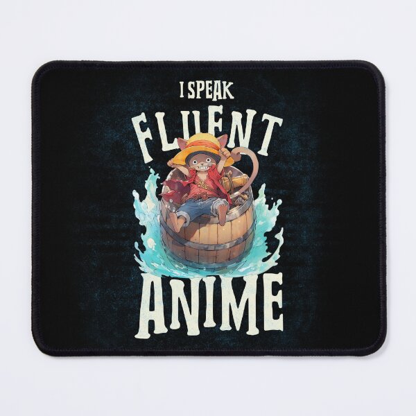 Item preview, I Speak Fluent Anime Action Anime designed and sold by PTMerchco.
