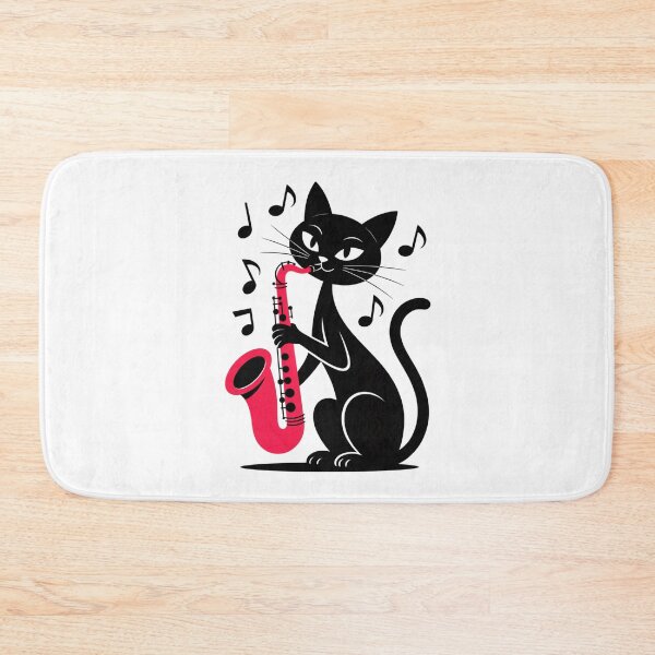 Item preview, Saxophone Cat Classic T-shirt designed and sold by PaulaArtworks.