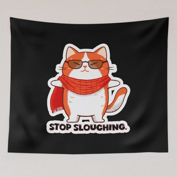 Item preview, Arlo Brighteyes - Stop Slouching designed and sold by Newdlebobs.