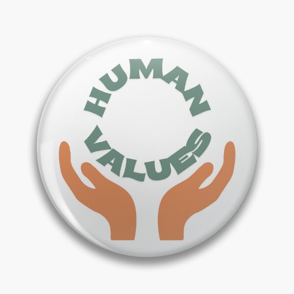 Item preview, Human Values designed and sold by LilasPlace.