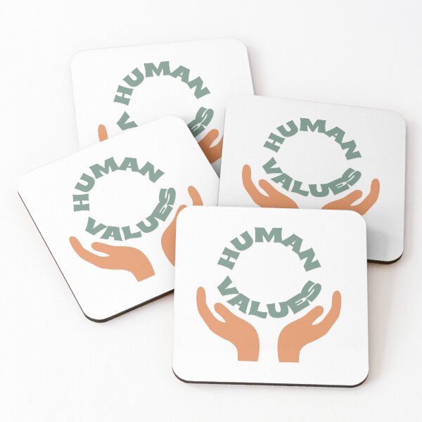Item preview, Human Values designed and sold by LilasPlace.