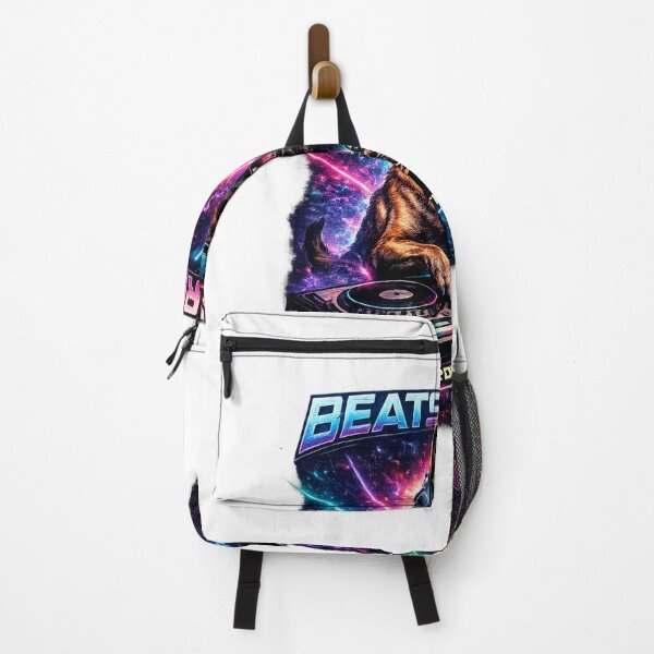 Item preview, Beats & Barks – Malinois DJ Full Chest Neon Edition designed and sold by Beats & Barks.