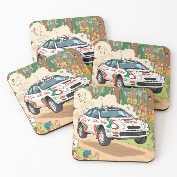 Item preview, Toyota Celica St205 WRC Cartoon designed and sold by Racing Art Store.