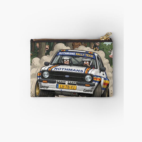 Item preview, Ford Escort MK2 cartoon designed and sold by Racing Art Store.