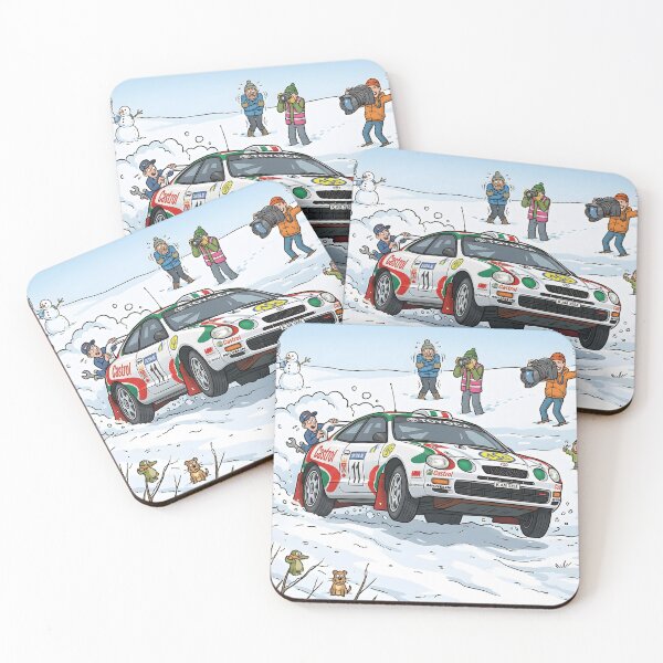 Item preview, Toyota Celica St205 WRC Cartoon designed and sold by Racing Art Store.