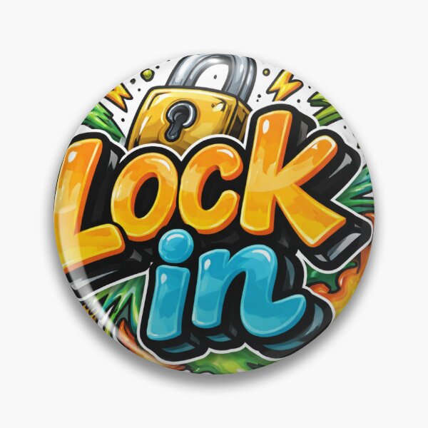 Item preview, Lock in Sticker  designed and sold by JonhDesigns8837.