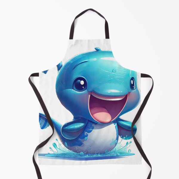 Item preview, Cute Blue Whale Splash designed and sold by Sillytoe.
