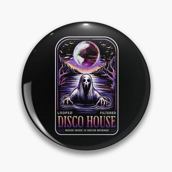 Item preview, DISCO HOUSE  - Disco Ball Ghost (purple)  designed and sold by Discothreadz.