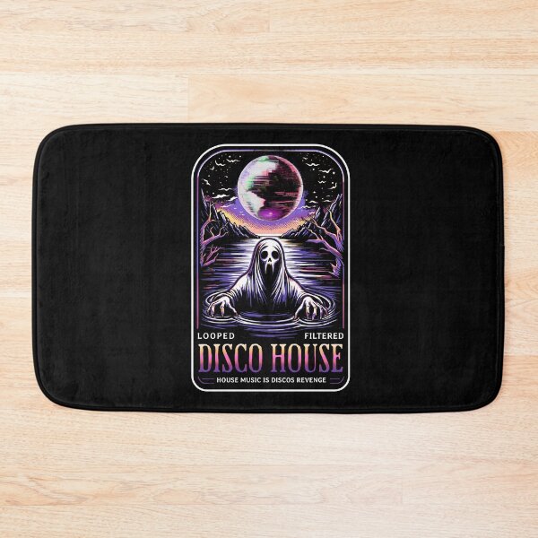 Item preview, DISCO HOUSE  - Disco Ball Ghost (purple)  designed and sold by Discothreadz.