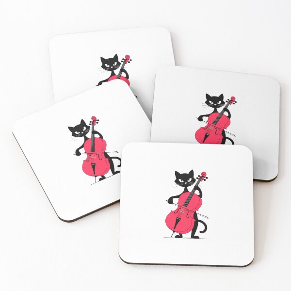 Item preview, Cello Cat Classic T-shirt designed and sold by PaulaArtworks.