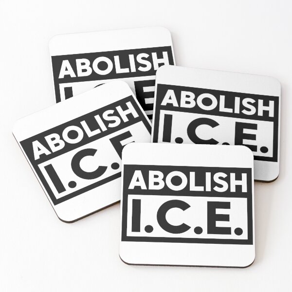 Item preview, Abolish ICE - Immigration Rights Political Protest designed and sold by PixVib.