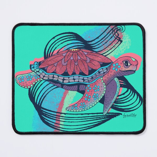Item preview, Sea Turtle in Pink designed and sold by Free-Spirit-Meg.