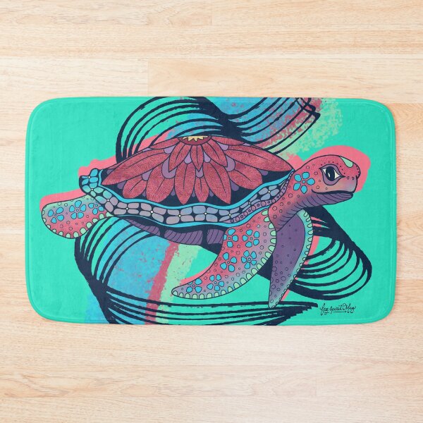 Item preview, Sea Turtle in Pink designed and sold by Free-Spirit-Meg.