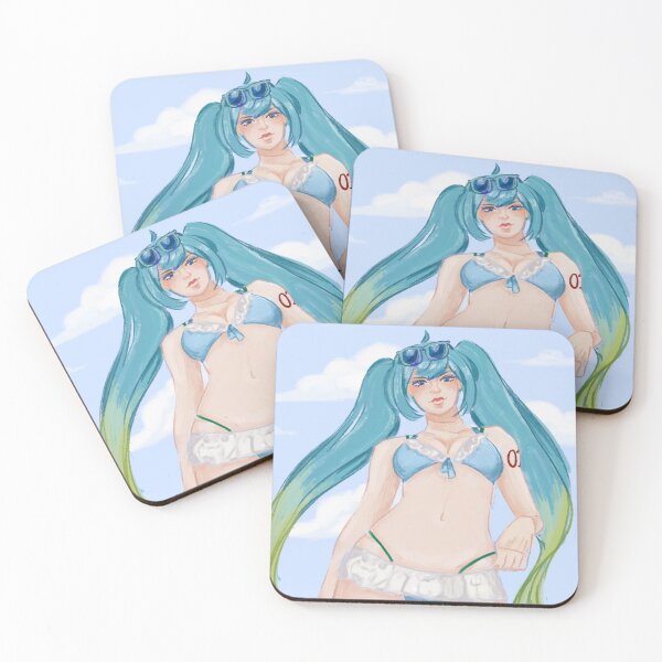 Item preview, Hatsune Miku Bathing Suit designed and sold by cherryracing.